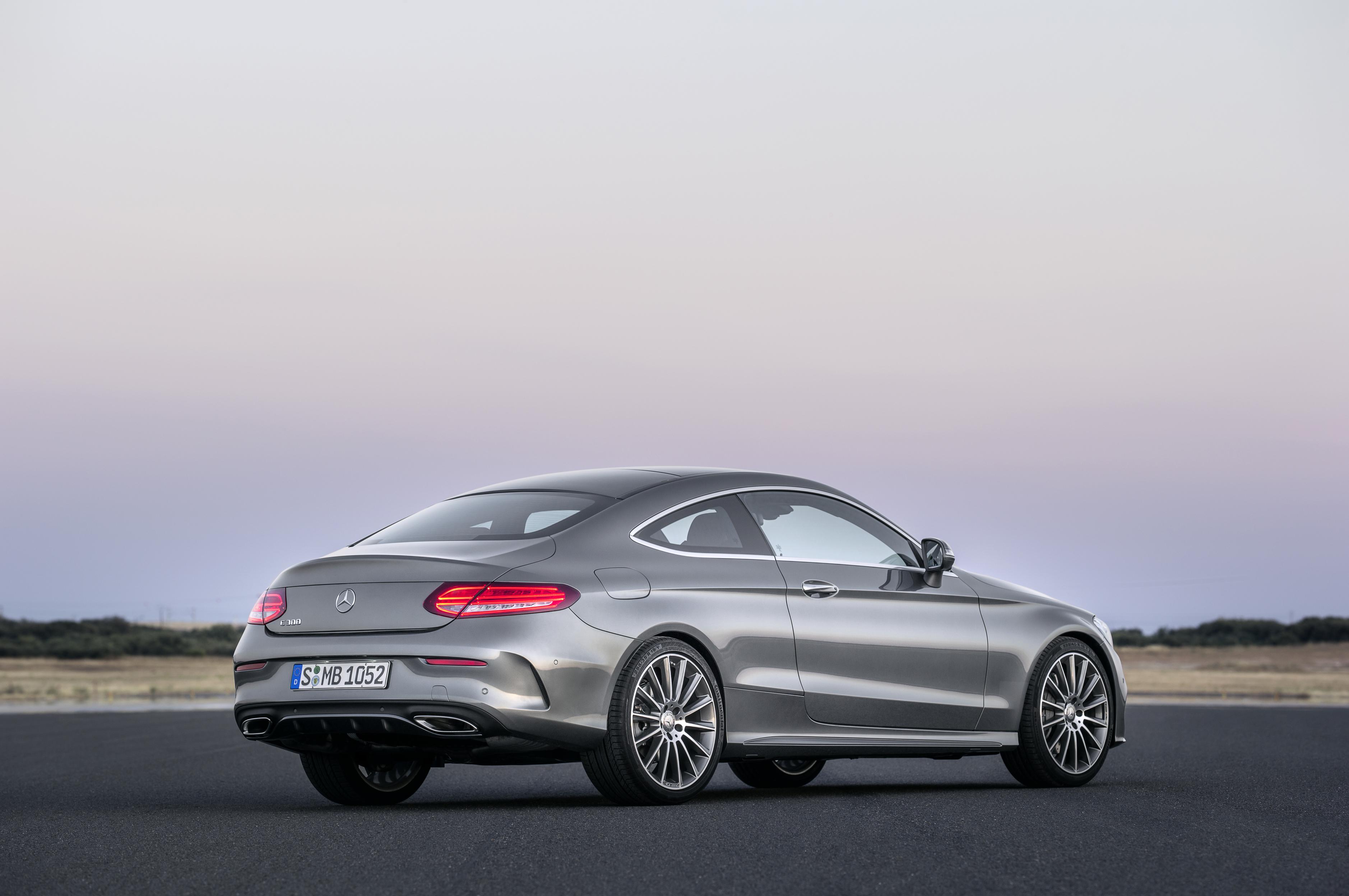 Mercedes-Benz-C-Class-Coupe-rear-view